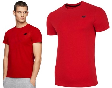 KOSZULKA MĘSKA 4F T-SHIRT BAWEŁNIANA r.S