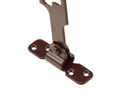 OGRANICZNIK PRZYTRZYMYWACZ BLOKADA OKNA BRĄZOWY PL