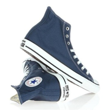 Converse Trampki Unisex All Star HI granatowe wysokie 42,5 EU