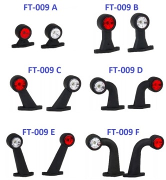 ГАБАРИТНЫЙ ФОНАР С РЕЗИНОВЫМ РУЧКОЙ ЛЕВЫЙ.