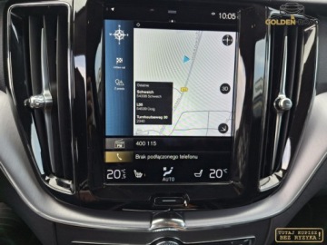 Volvo XC60 II 2020 Volvo XC 60 2,0 D 197KM 1-rej 2021 SKORA klima alu navi grz.fot. oplacony, zdjęcie 15