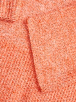 JJXX Sweter Lica 12246506 Pomarańczowy Regular Fit