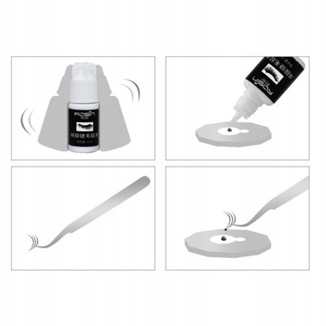 Клей для наращивания чувствительных ресниц,