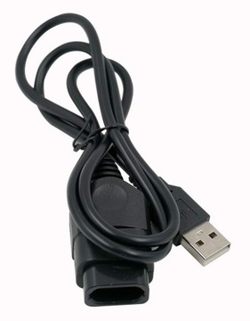 Подключите Xbox Classic Pad к кабелю адаптера USB к компьютеру или ноутбуку.