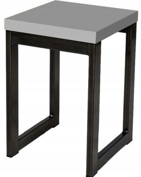 Табурет 46 см LOFT BLACK Solid Colors Табуреты