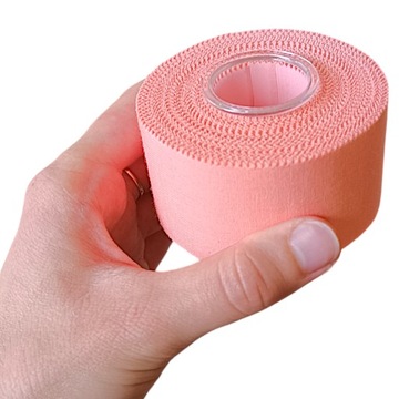 Taśma sztywna dla sportowców Oddychająca Bawełniana Sport Tape Tejp 3,8X10m