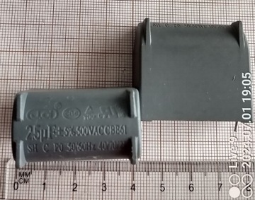 Kondensator 2,5uF 500VAC CBB61 / 3667D