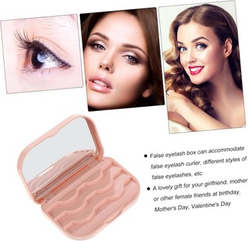 3 Sztuk Pudełko Do Przechowywania Rzęs Sztuczne Rzęsy Sztuczne Rzęsy Sztucz