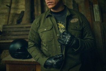 Мотоциклетные перчатки MODEKA ARAS, размер 7, черные