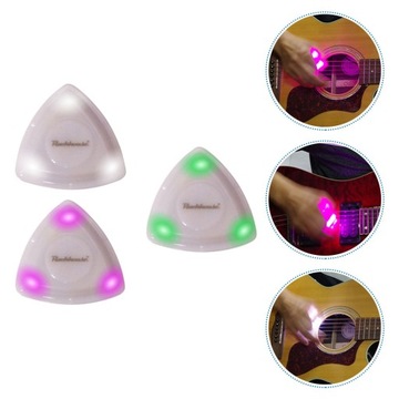Медиаторы для джазовой гитары Bass LED Shine 3 шт.