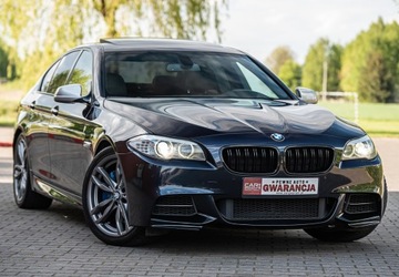 BMW Seria 5 F10-F11 Limuzyna M550d xDrive 381KM 2013 BMW 5 F10 M550d xDrive 381PS Piękna Zadbana rej. PL doinwestowana Gwarancja, zdjęcie 1