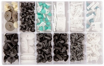 NEO KOMPLET SPINEK SAMOCHODOWYCH DO VOLKSWAGEN 255 SZTUK ORGANIZER 11-963