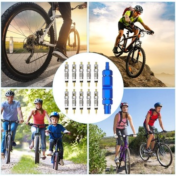 PRESTA FV SCHRADER AV клапанный ключ для шин + адаптер presta 10x