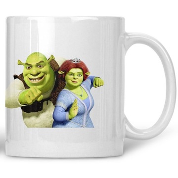 Kubek SHREK FIONA KOT W BUTACH