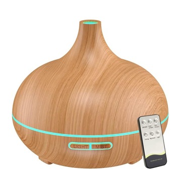 DYFUZOR AROMA NAWILŻACZ 550ML NEBULIZATOR ULTRADŹWIĘKOWY + PILOT