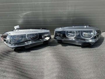 !BMW X5 F15 X6 F16 FACELIFT FULL LED ADAPTIVNÍ PRAVÝ LEVÝ SVĚTLOMET LAMPA!