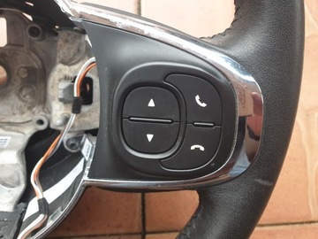 FIAT 500 FACELIFT ORIGINÁLNÍ VOLANT KOŽENÁ