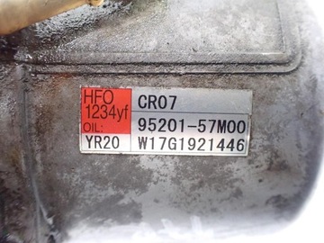 KOMPRESOR KLIMATIZACE 95201-57M00 SUZUKI JIMNY III 1.3I 16V M13A FACELIFT 17R