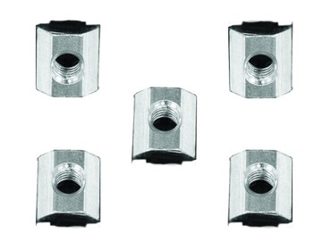 Nakrętka wsuwana M5 profil 2020/2040 T-nut 20 szt