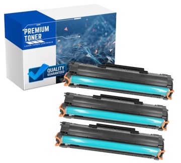 3x TONER DO HP CE285A 85A LASERJET P1102 M1132 MFP
