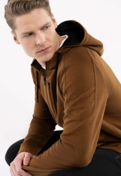 MĘSKA BLUZA Z KAPTUREM ROZPINANA VOLCANO B-NORD 3XL