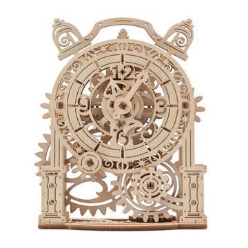 Ugears VINTAGE BUDZIK model drewniany do składania