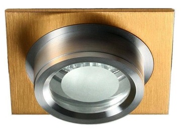 Oprawa stropowa aluminiowa złoto satyna SC-02 2210