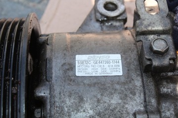 KOMPRESOR KLIMATYZACJI AURIS COROLLA VERSO AVENSIS T25 1AD 2AD 447260-1744