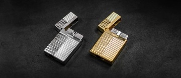 ЗАЖИГАЛКА ELEGANT GLOW, СЕРЕБРЯНОЕ ЗОЛОТО