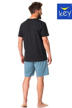 ПИЖАМА МУЖСКАЯ KEY MNS 901 A24 XXL ТЕМНО-СИНЯЯ