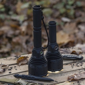 Тактический светодиодный фонарик USB C Pro Vayox AKU Прожектор