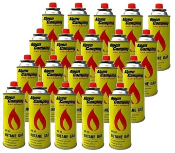 NABÓJ KARTUSZ GAZ do KUCHENKI PALNIKA 400ml x 20