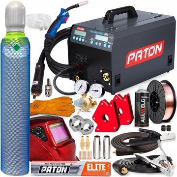 SPAWARKA MIGOMAT PATON PSI 200 STANDARD MIG MAG MMA TIG 230V 200A IGBT 3W1