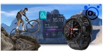 SMARTWATCH MĘSKI GRAVITY SMS FB MENU PL +GRAWER FUNKCJA ROZMÓW +KABEL