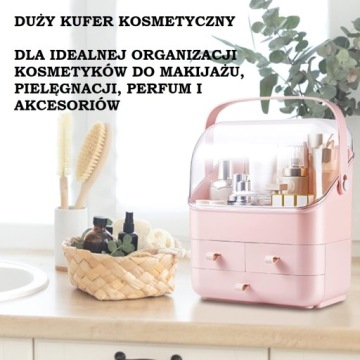 БОЛЬШАЯ КОРОБКА-ОРГАНИЗАТОР ДЛЯ КОСМЕТИКИ, XXL ЮВЕЛИРНЫХ ИЗДЕЛИЙ, КОРОБКА, ЯЩИКИ