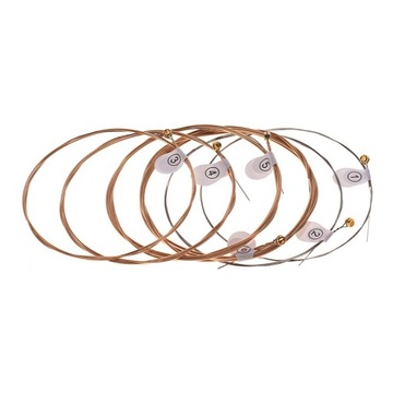 ZIKO DP-012 Легкие струны для акустической гитары с шестигранной головкой