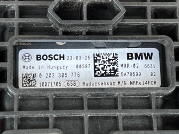 Радар ACC Distronic BMW 5A78599