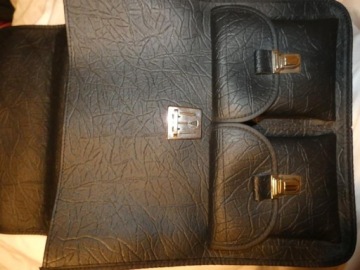 Сумка RETRO VINTAGE, классическая сумка BRIEFCASE в стиле школьной сумки.