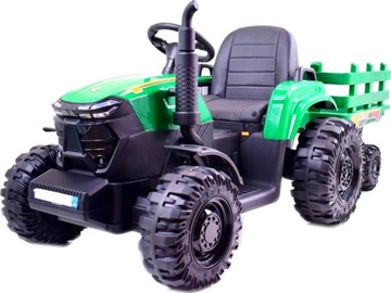 ЭЛЕКТРОТРАКТОР 24В 2 ДВИГАТЕЛЯ 200ВТ ДИСТАНЦИОННЫЙ ПРИЦЕП