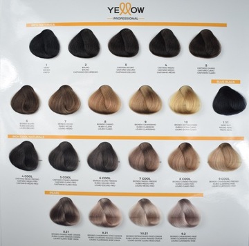 Краска для волос Alfaparf Yellow Aloetrix 100 мл ВСЯ ПАЛИТРА