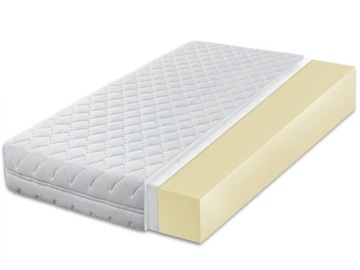 PIANKOWY MATERAC Z PIANKA T25 GRUBY 21 CM 80X180