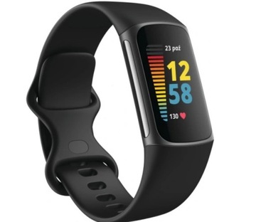 Smartband Fitbit Charge 5 czarny 22B42