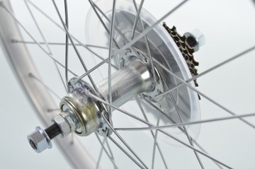 ВЕЛОСИПЕДНОЕ КОЛЕСО 20 ЗАДНИХ + FREESPEED + 6 СКОРОСТЕЙ SHIMANO + РЕМЕНЬ