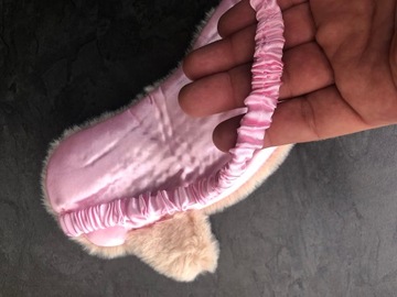 МАСКА ДЛЯ ВЕК ДЛЯ РАССЛАБЛЕНИЯ СНА мишка бежевый OLDMAN PLUSH