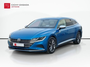 Volkswagen Arteon Fastback Facelifting 2.0 TDI SCR 150KM 2021 Volkswagen Arteon Shooting Brake PanoramaHead-upSkorySalon PolskaFakturaVA