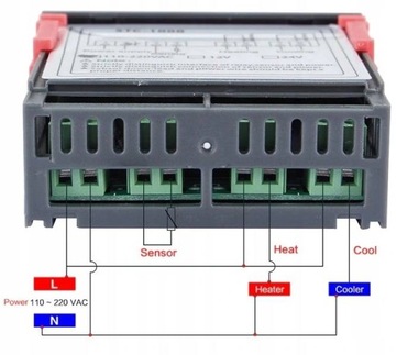 РЕГУЛЯТОР ТЕМПЕРАТУРЫ STC-1000 ТЕРМОСТАТ-КОНТРОЛЛЕР