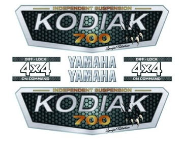 Zestaw naklejek Yamaha Kodiak 700