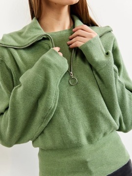 Свитер с воротником / NA-KD / 34/XS