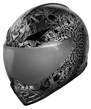 ICON kask DOMAIN Gravitas + szyba NOWOŚĆ ! S