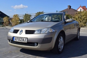 Renault Megane II Cabrio 2.0 i 16V 135KM 2005 Renault Megane 2.0 Benzyna, Kabriolet, Doinwestowany, Bez wkladu, Rok Gwar, zdjęcie 2